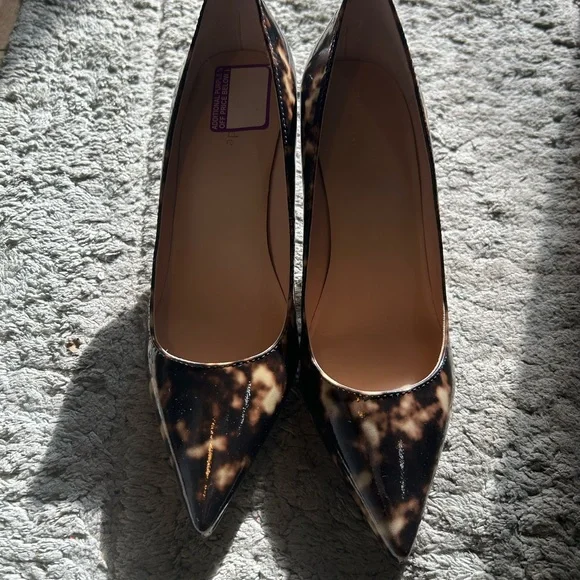 Kate Spade Tortoiseshell Pointed Heels - Picture 1 of 5